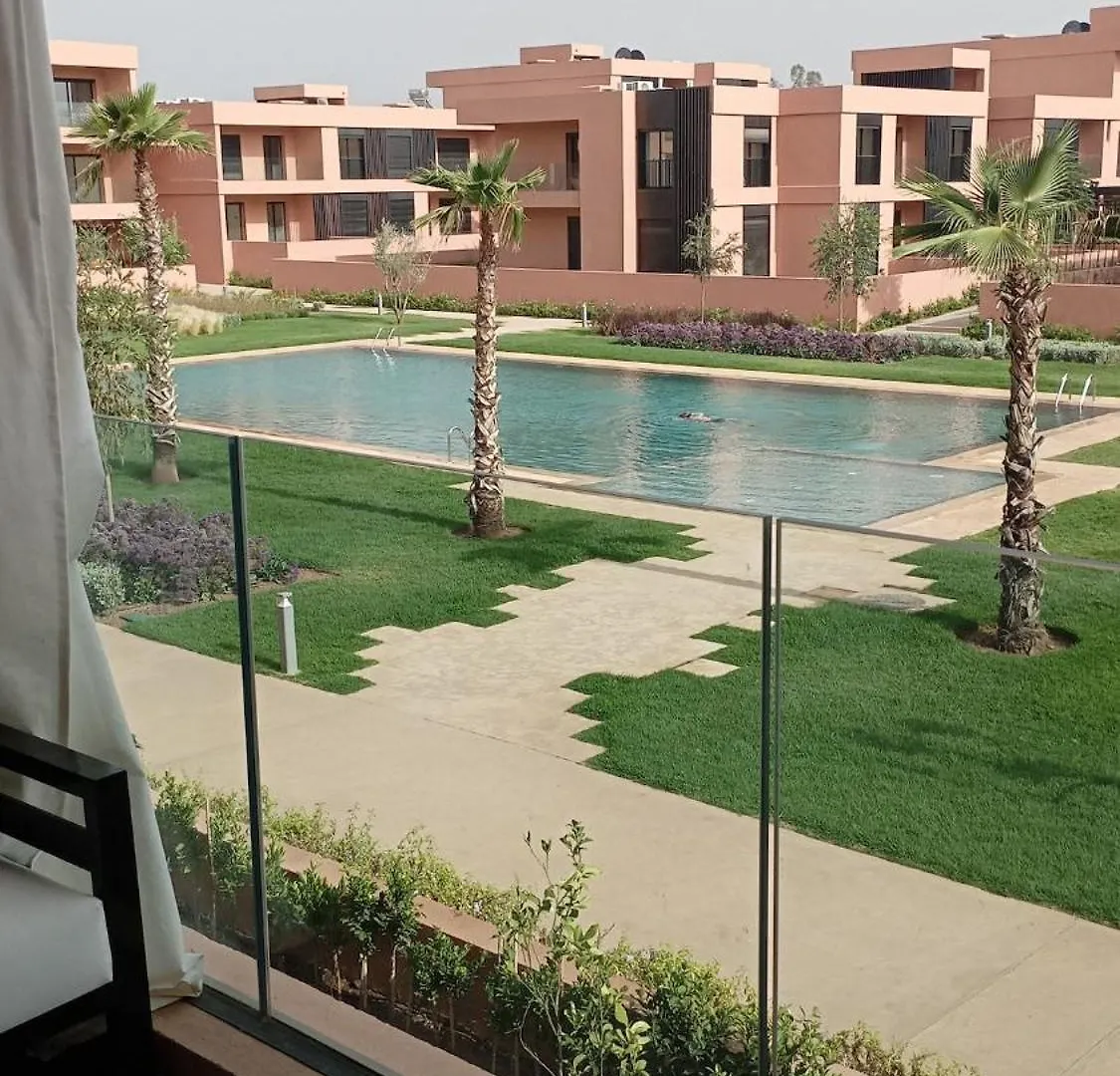 Apartment Domaine De Noria Isli 2 - Magnifique 2 Chambres - Vue Directe Sur La Piscine Marrakesh