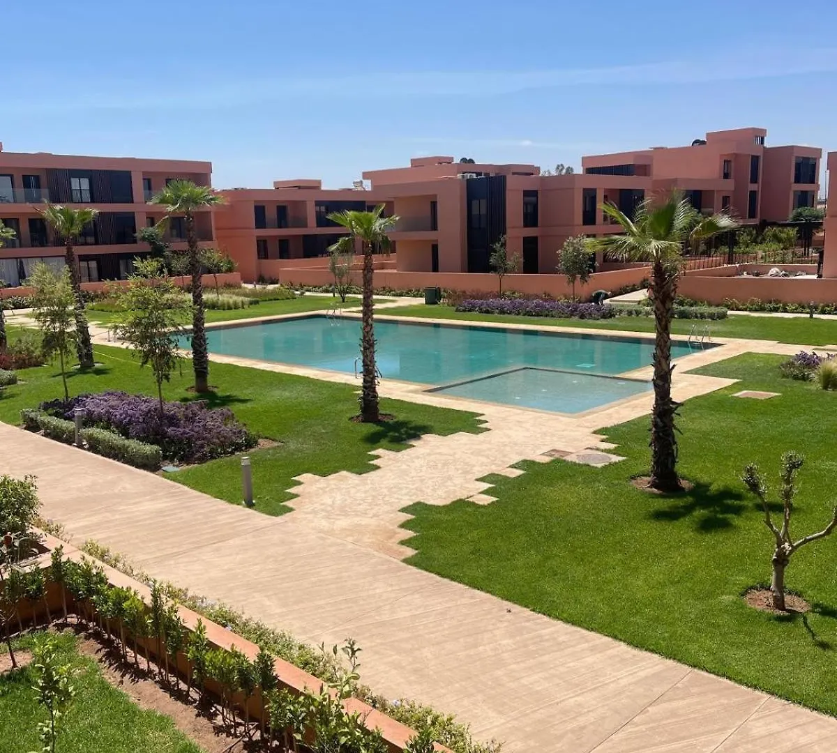 Apartment Domaine De Noria Isli 2 - Magnifique 2 Chambres - Vue Directe Sur La Piscine Marrakesh