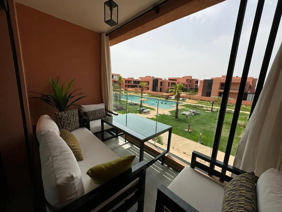 Apartment Domaine De Noria Isli 2 - Magnifique 2 Chambres - Vue Directe Sur La Piscine Marrakesh